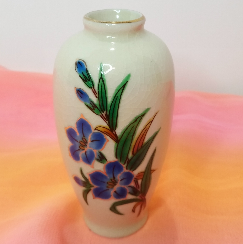 Vintage Homco Mini Flower Vase - Picture 1 of 5
